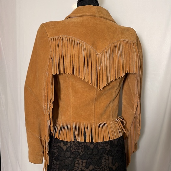 Vintage Ms Pioneer Fringe Jacket - Picture 2 of 5